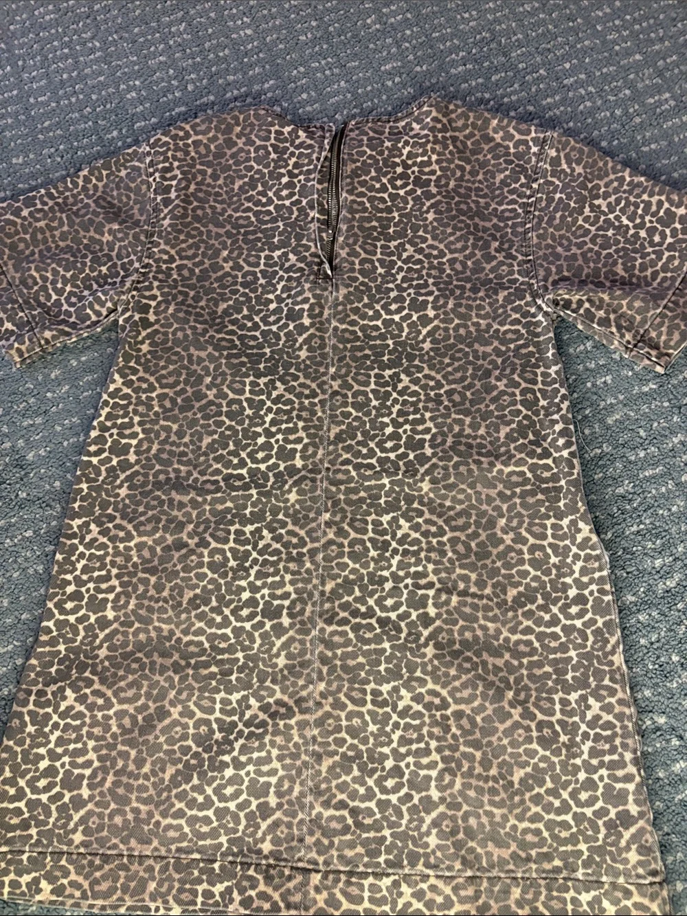 Zara Brown Leopard Print Kids Dress